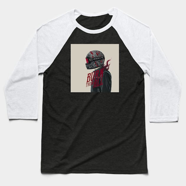 Cafe Racer II Baseball T-Shirt by Bishok